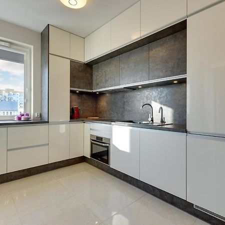 Aviator White Apartment Gdansk Bagian luar foto
