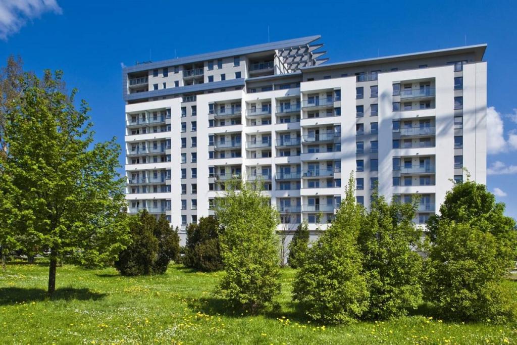 Aviator White Apartment Gdansk Bagian luar foto